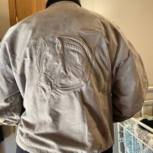 Suede Embossed Jacket (Made in the USA)